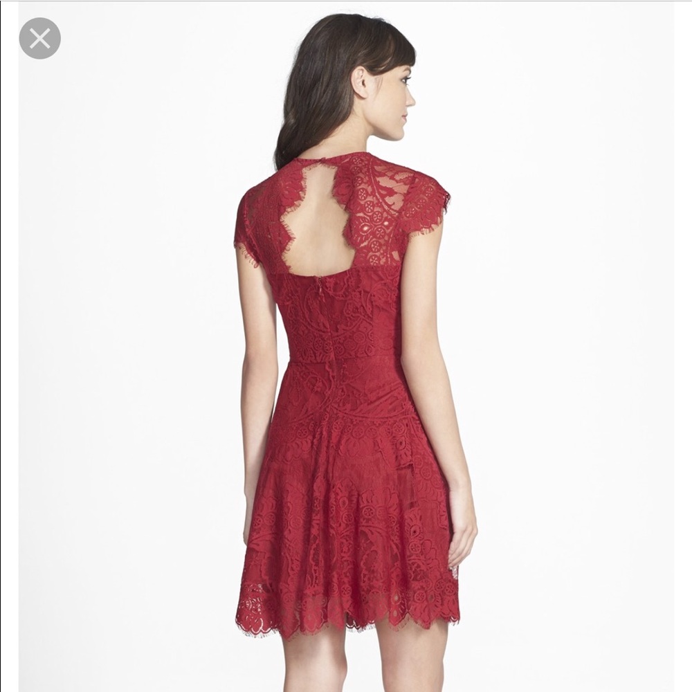 NWOT BB Dakota Rhianna Yoke Illusion Dress